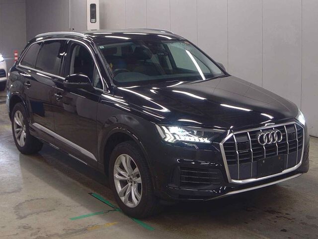 2021 Audi Q7 55TFSI Quattro Air Suspension 4WD Japan auction vehicle