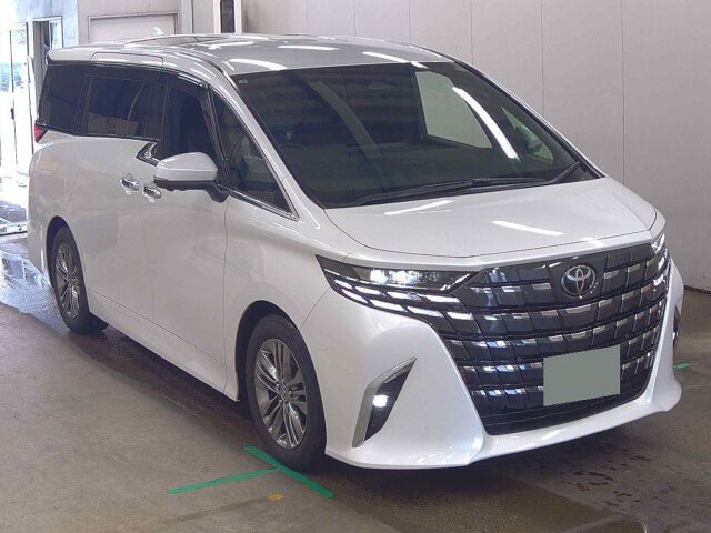 Japan Auction Vehicles 8 2025 Toyota Alphard Z auction photo