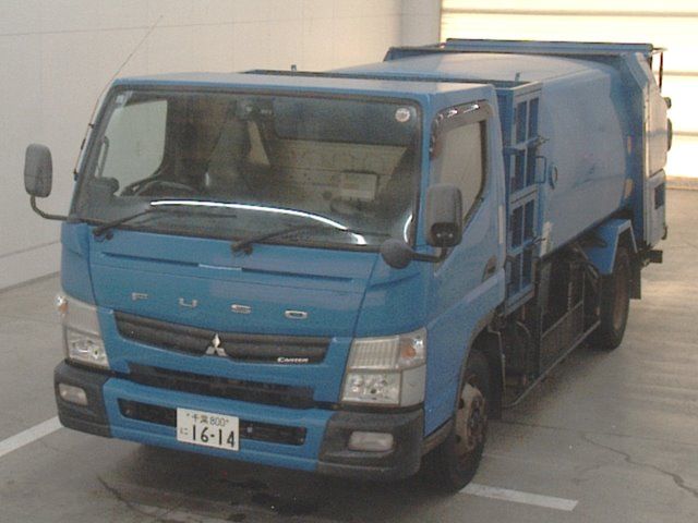 2014 Mitsubishi Fuso Canter 塵芥車 Japan auction vehicle