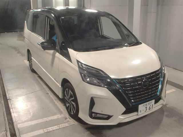 2022 Nissan Serena e-パワーハイウェイスターV Japan auction vehicle