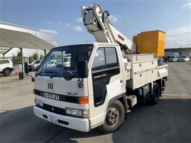 1991 Isuzu Elf コウショサギョウシャ auction photo 4