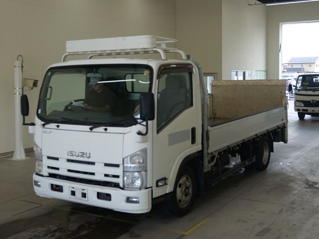 Japan Auction Vehicles 20 2013 Isuzu Elf Flat Aluminum B PG auction photo