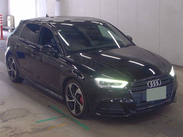 2019 Audi A3 スポB SラブラックS Japan auction vehicle