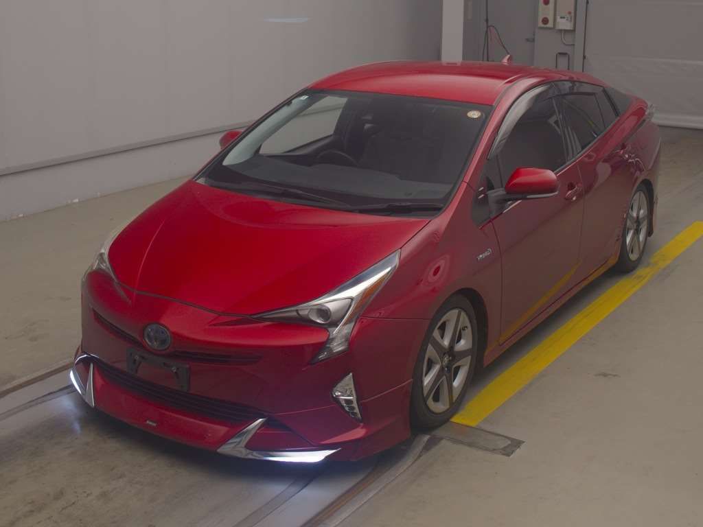Japan Auction Vehicles 4 2016 Toyota Prius Sツーリングセレクション auction photo