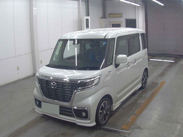 2018 Mazda フレアワゴンカスタムスタイル Hybrid XT 4WD auction photo 4
