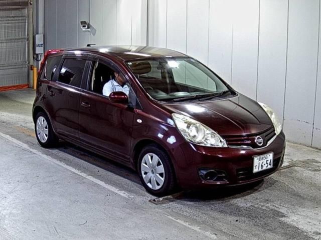 2012 Nissan Note 15X SV+プラズマ Japan auction vehicle