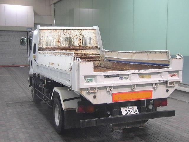 2007 Isuzu Forward Safety loader dump auction photo 2