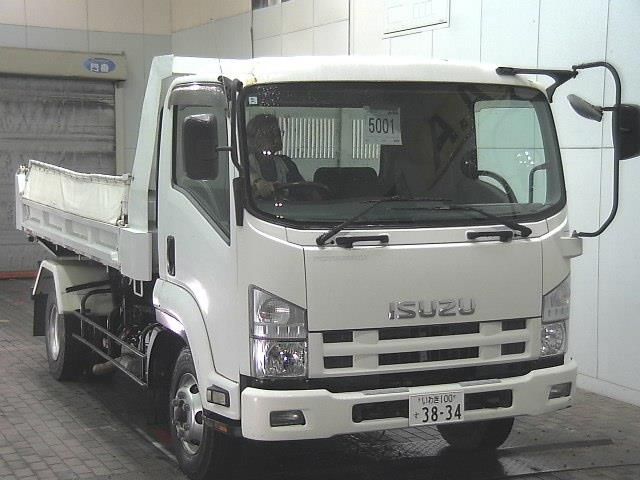 2007 Isuzu Forward Safety loader dump Japan auction vehicle