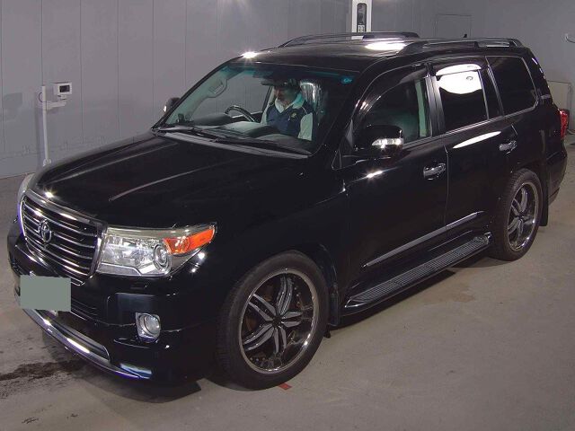 2011 Toyota Land Cruiser ZX 60 Black Leather 4WD auction photo 4