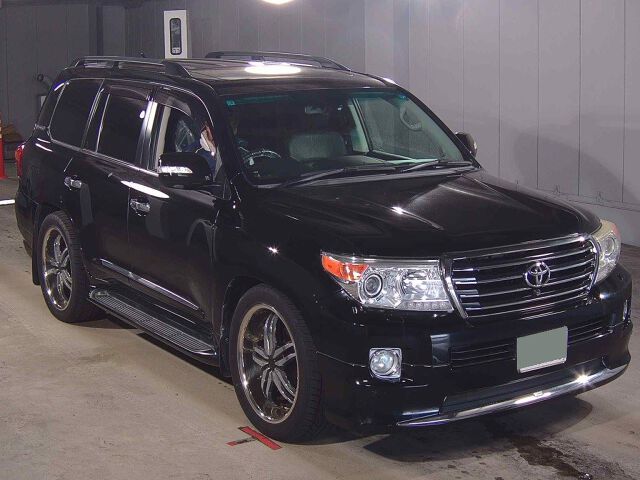 Japan Auction Vehicles 8 2011 Toyota Land Cruiser ZX 60 Black Leather 4WD auction photo
