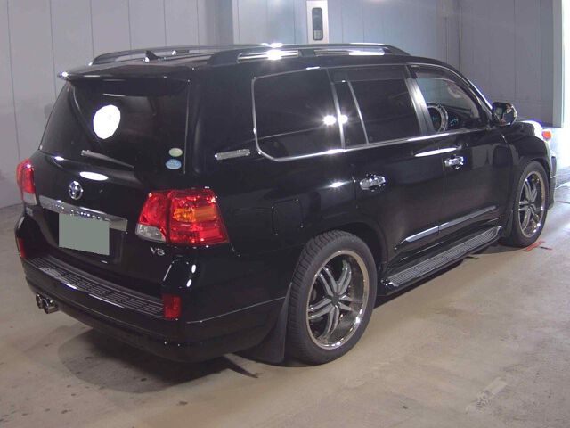 2011 Toyota Land Cruiser ZX 60 Black Leather 4WD auction photo 5