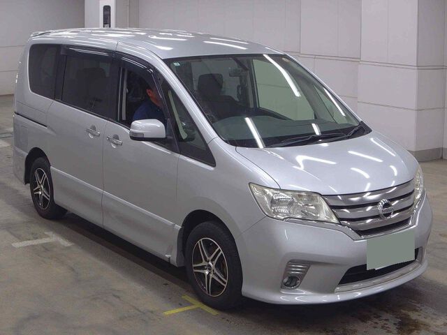 2012 Nissan Serena ハイウェイスターVセレク 4WD Japan auction vehicle