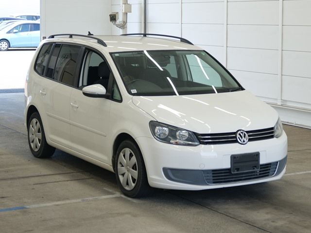2013 Volkswagen VW ゴルフトゥーラン TSIコンフォートライン Japan auction vehicle