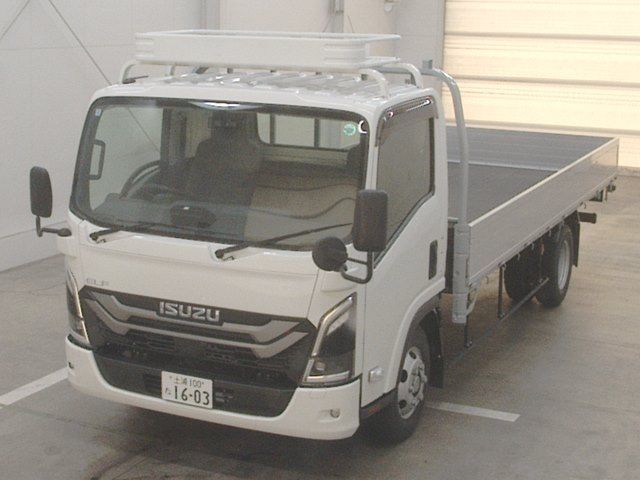 Japan Auction Vehicles 10 2025 Isuzu Elf Flatbed auction photo