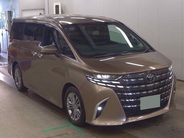 2024 Toyota Alphard Z 4WD Japan auction vehicle