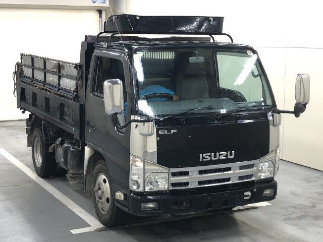Japan Auction Vehicles 6 2014 Isuzu Elf 3トン ダンプ auction photo