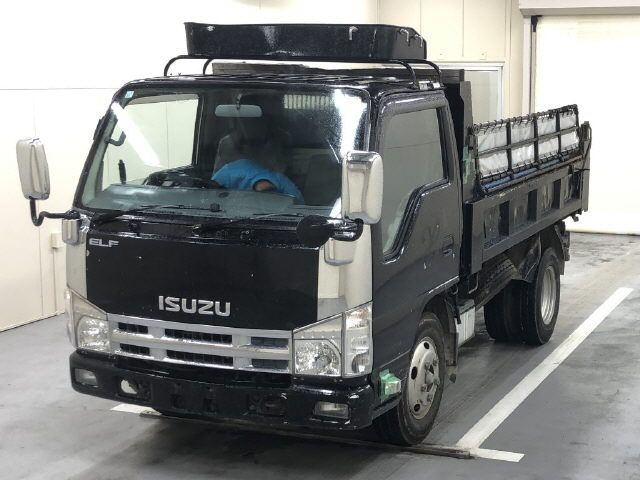 2014 Isuzu Elf 3トン ダンプ auction photo 3