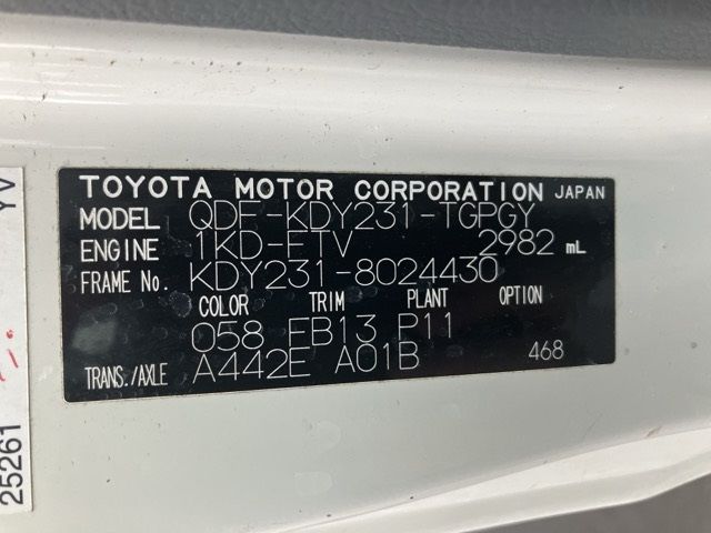 2016 Toyota Dyna ヒラ auction photo 8