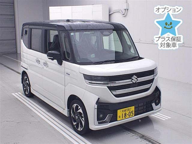 Japan Auction Vehicles 14 2025 Suzuki Spacia Custom Hybrid XS Zenho auction photo