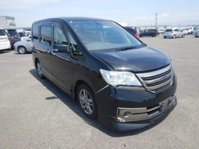 2011 Nissan Serena ライダー ブラックライン Japan auction vehicle