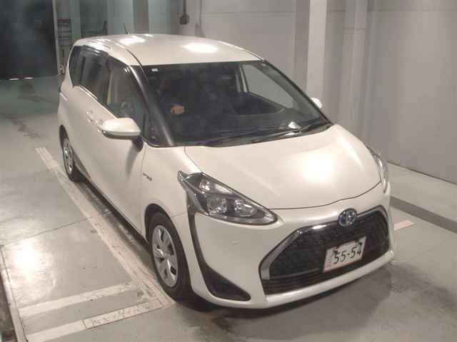 Japan Auction Vehicles 12 2019 Toyota Sienta Hybrid Fan Base X auction photo