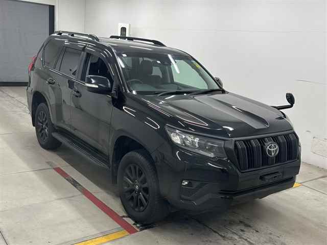 2023 Toyota Land Cruiser Prado TX L Package Matte Black Japan auction vehicle