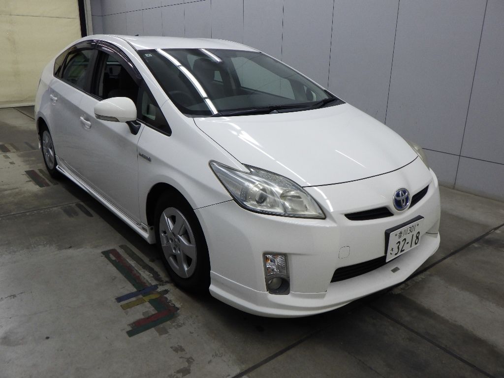 Japan Auction Vehicles 11 2010 Toyota Prius S auction photo