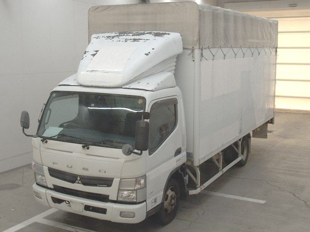 Japan Auction Vehicles 10 2012 Mitsubishi Fuso Canter covered car auction photo