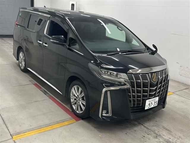 2020 Toyota Alphard S-type Gold Japan auction vehicle