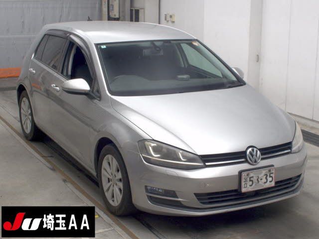 Japan Auction Vehicles 11 2014 Volkswagen ゴルフ TSIコンフォートラインブルーモ auction photo