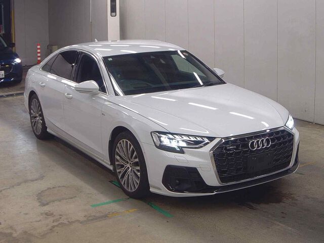 2023 Audi A8ハイブリッド 55 TFSIクワトロSラ 4WD Japan auction vehicle