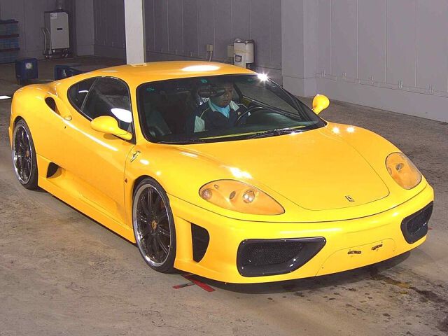 2001 Ferrari 360 Modena F1 Japan auction vehicle