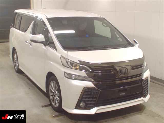 2017 Toyota Vellfire 4WD Z A ゴールンデアイズ Japan auction vehicle
