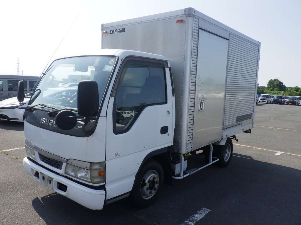2004 Isuzu Elf アルミバン Japan auction vehicle