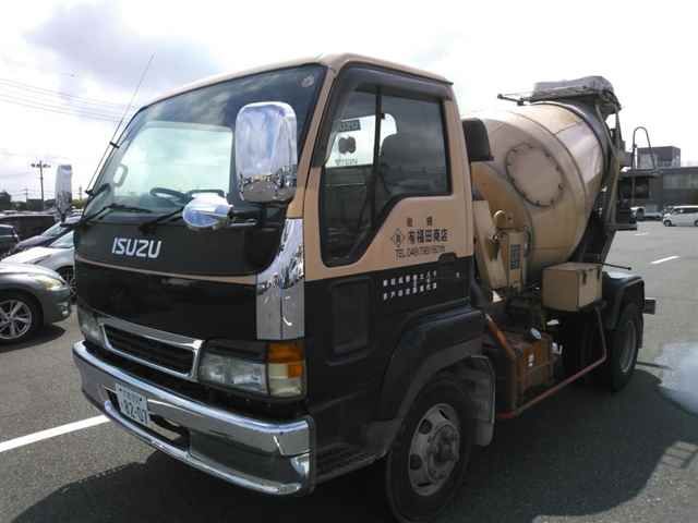 2004 Isuzu フォワード ジャストン Concrete mixer auction photo 4