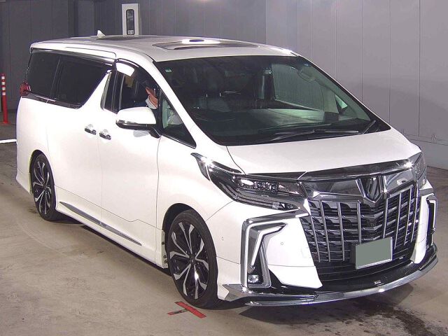 Japan Auction Vehicles 9 2021 Toyota Alphard 2.5S Cパッケージ auction photo
