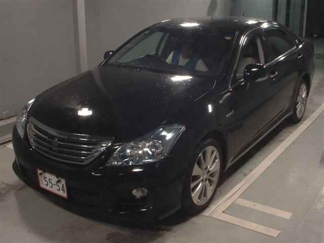 2009 Toyota Crown ハイブリッドスタンダードパッケ auction photo 4