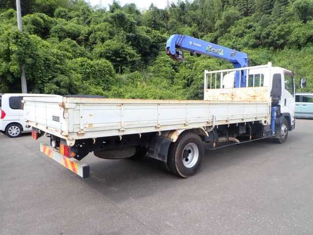 2014 Isuzu Forward 2.55t crane equipped auction photo 2