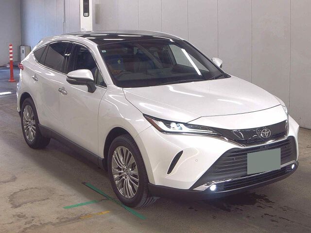 2025 Toyota Harrier Z Leather Package Japan auction vehicle