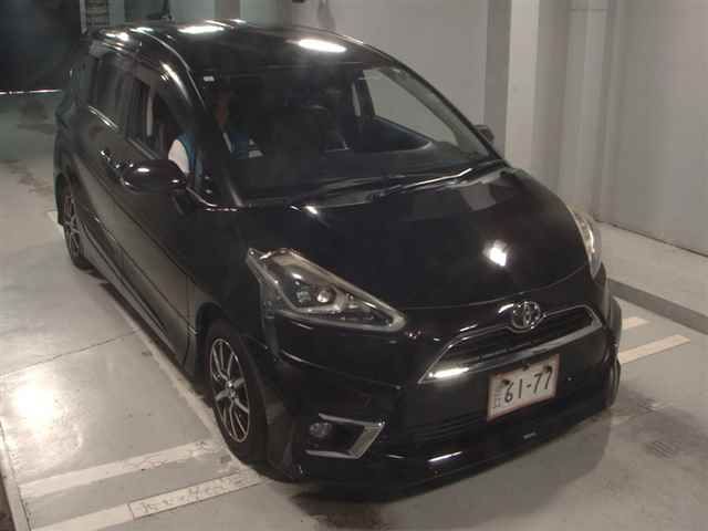 Japan Auction Vehicles 12 2017 Toyota Sienta Gクエロ auction photo