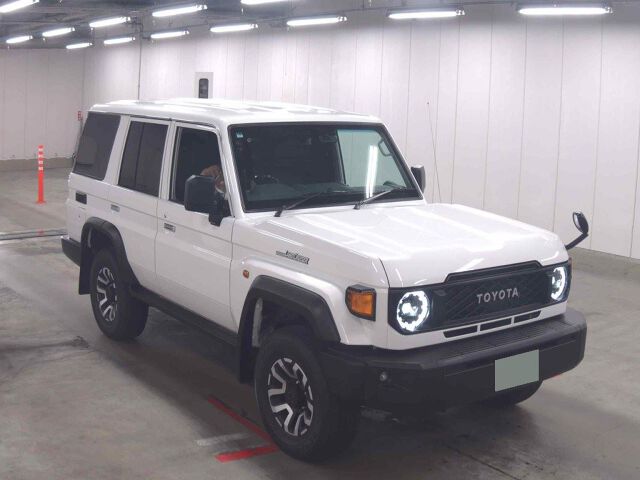 Japan Auction Vehicles 8 2025 Toyota Land Cruiser 70 AX 4WD auction photo