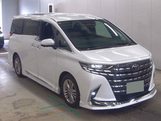 Japan Auction Vehicles 8 2024 Toyota Alphard Z auction photo