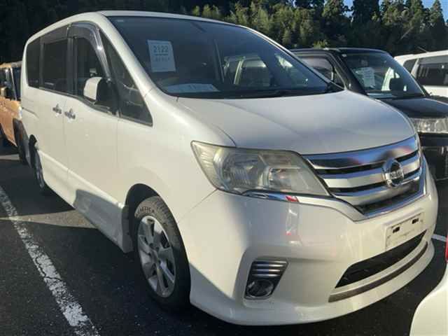 2012 Nissan Serena Highway Star V Selection Japan auction vehicle
