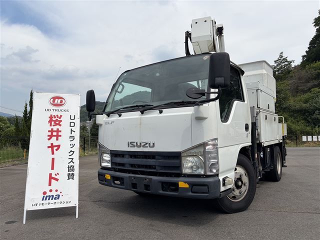 2012 Isuzu Elf 高所作業車 Japan auction vehicle