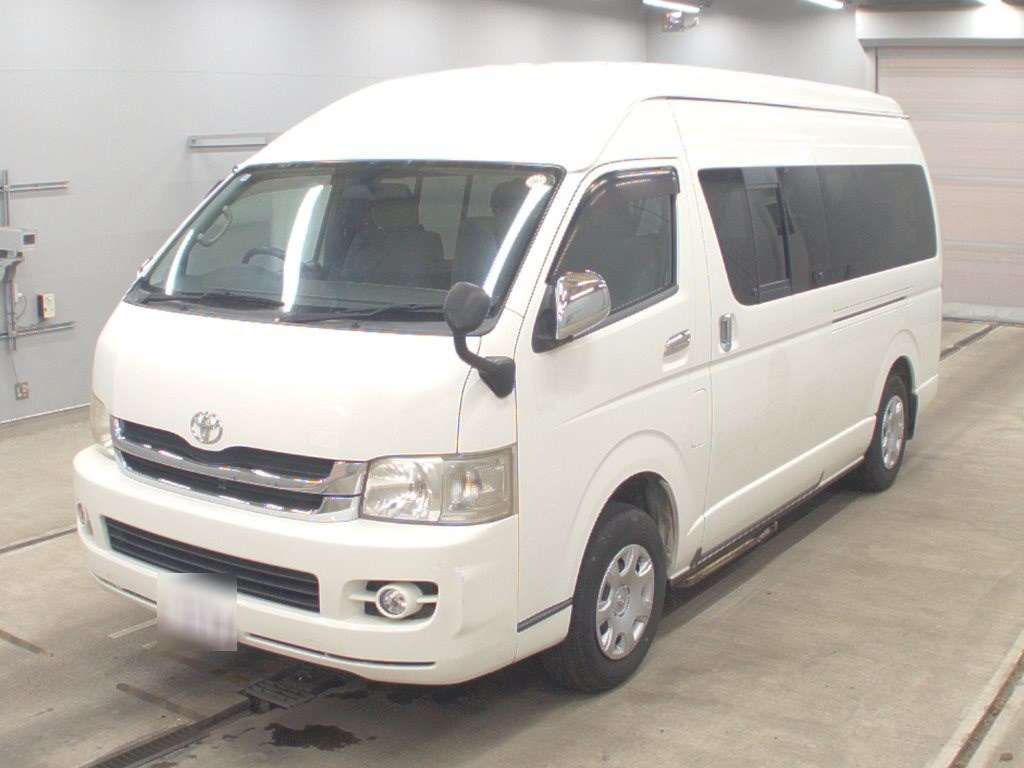 Japan Auction Vehicles 16 2008 Toyota Hiace ウェルキャブ 4WD auction photo