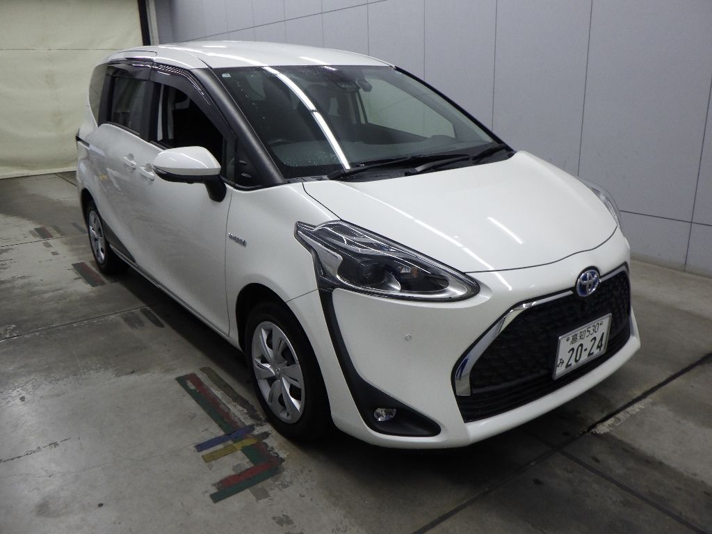 Japan Auction Vehicles 13 2019 Toyota Sienta Hybrid Fanbase G auction photo