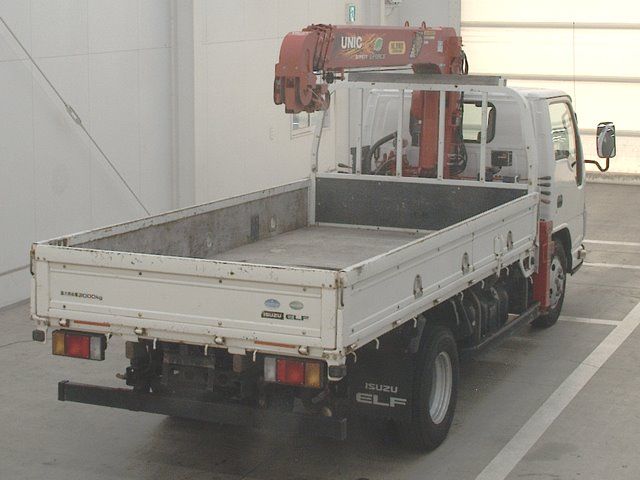 2019 Isuzu Elf With crane auction photo 2