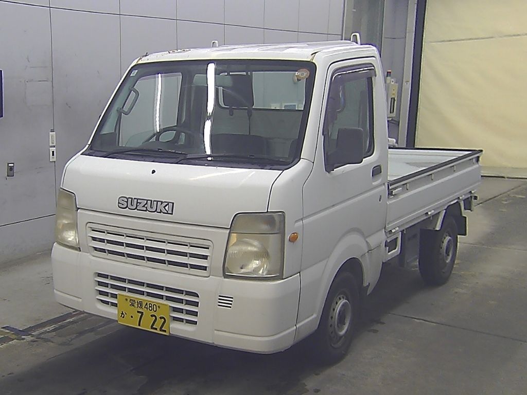 2007 Suzuki キャリィ トラック 4WD FCエアコン-パワステショートホイールベース車 auction photo 4