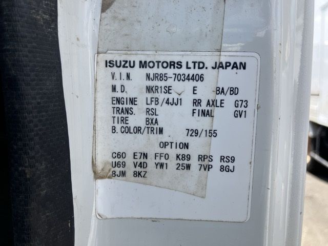 2013 Isuzu Elf dump auction photo 8