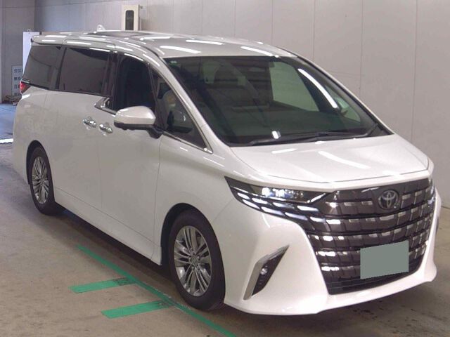 2025 Toyota Alphard Z Japan auction vehicle